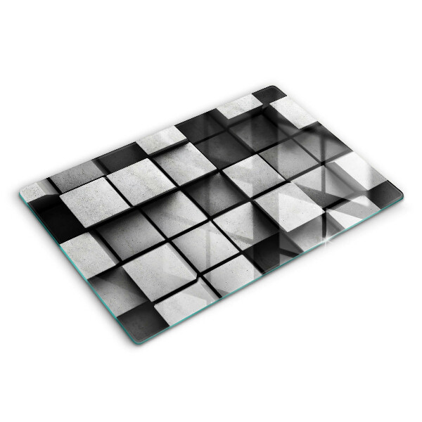 Protège plaque de cuisson Fond de géométrie 3D