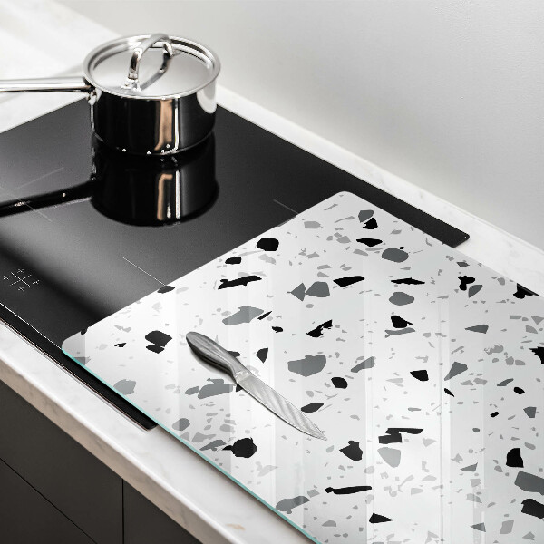 Protège plaque de cuisson Grès décoratif