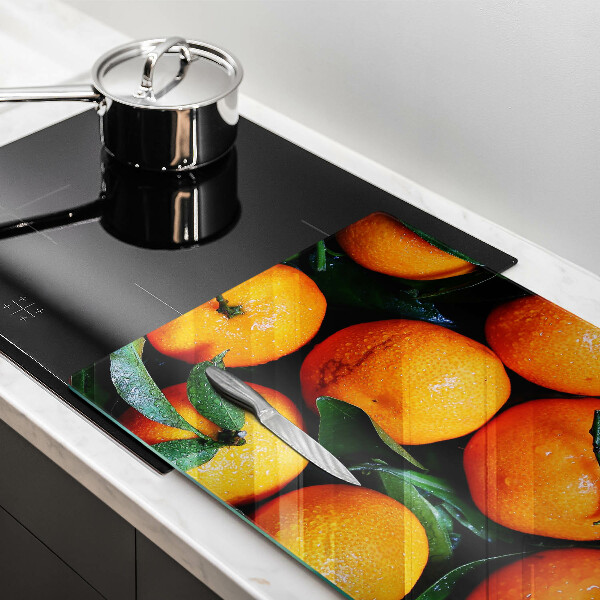 Protège plaque de cuisson Orange