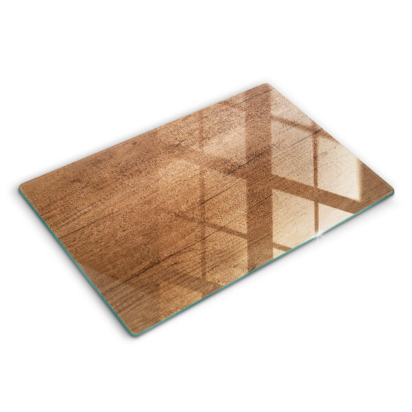 Protection plaque induction Texture du bois