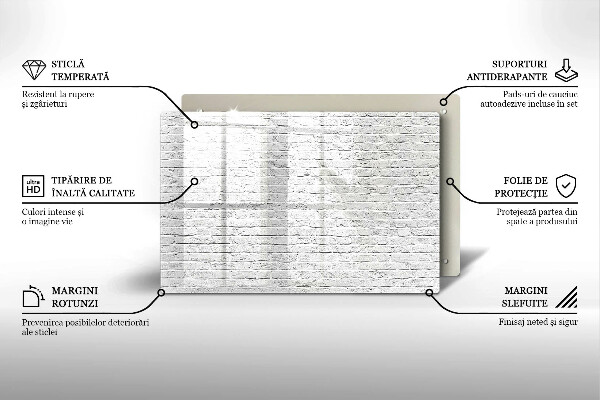 Protection plaque induction Mur de briques