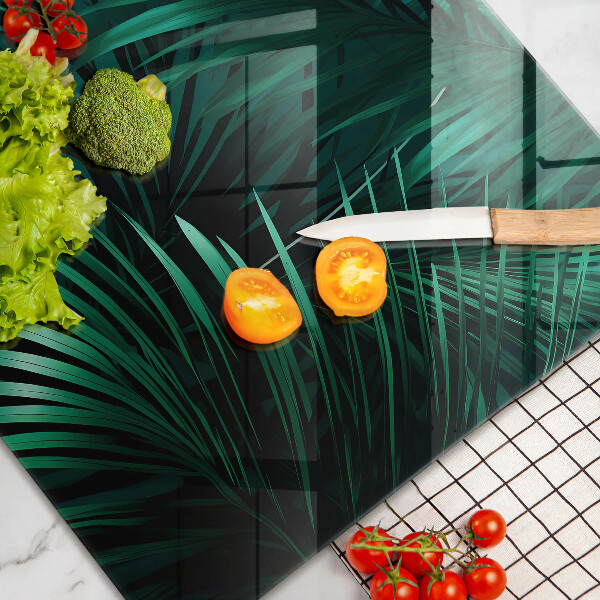 Cache plaque de cuisson Feuilles de la jungle sauvage