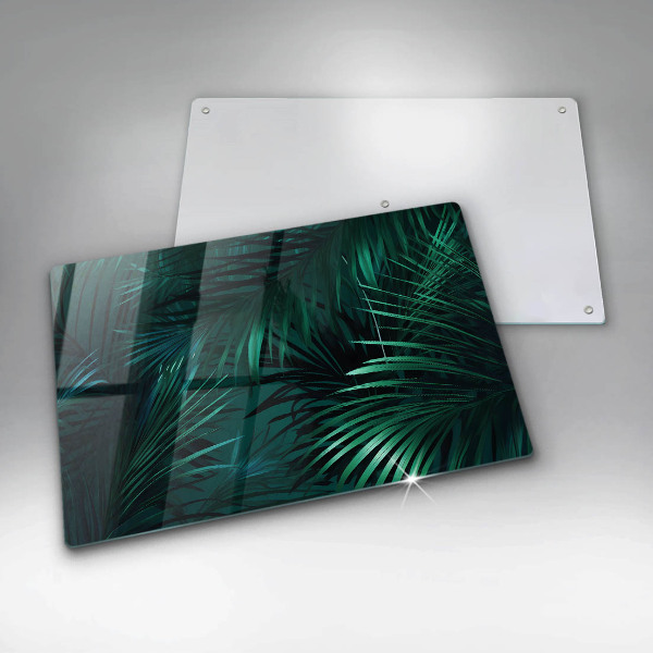 Cache plaque de cuisson Feuilles de la jungle sauvage