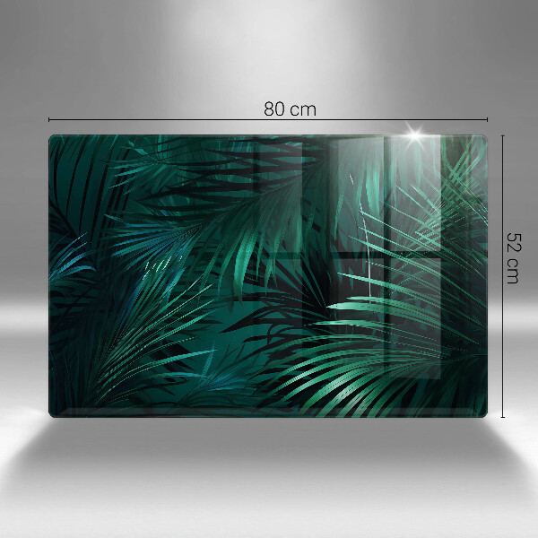 Cache plaque de cuisson Feuilles de la jungle sauvage