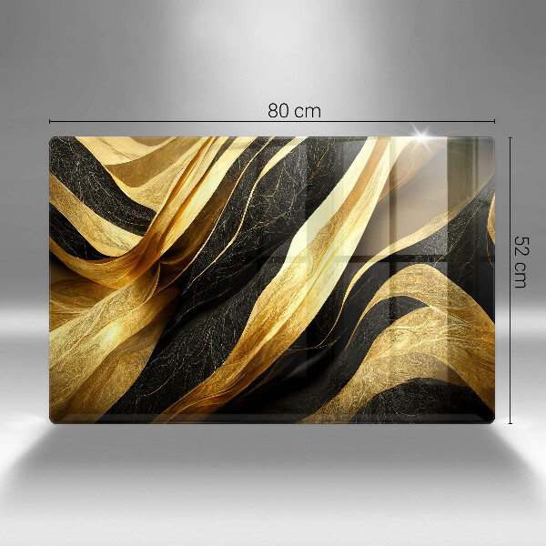 Cache plaque de cuisson Abstraction élégante