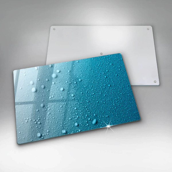 Cache plaque de cuisson Gouttes d'eau