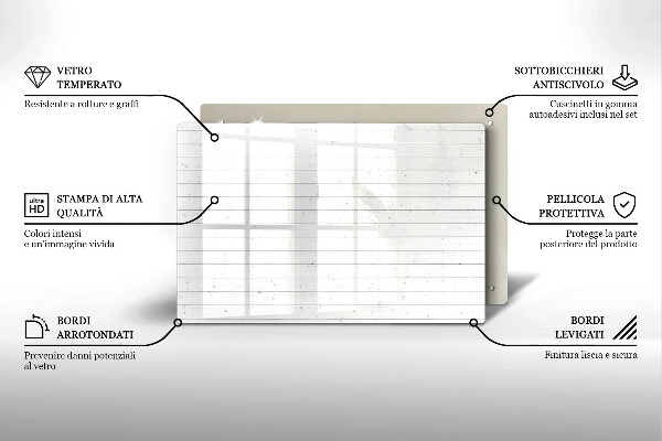 Cache plaque de cuisson Tableaux lumineux modernes