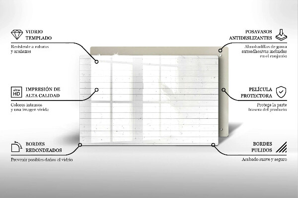 Cache plaque de cuisson Tableaux lumineux modernes