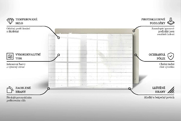 Cache plaque de cuisson Tableaux lumineux modernes