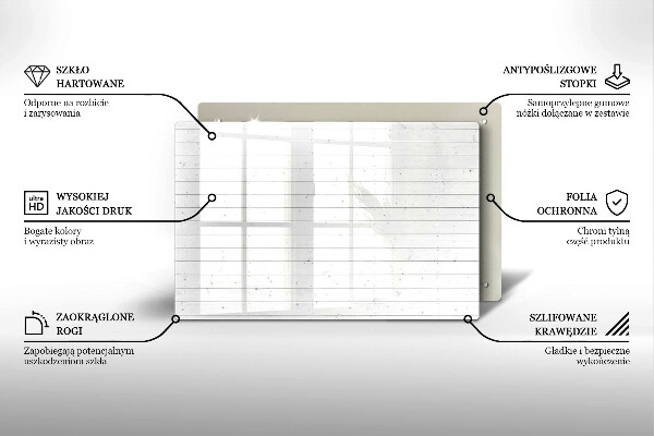 Cache plaque de cuisson Tableaux lumineux modernes
