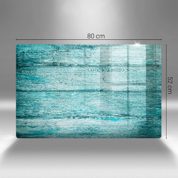 Cache plaque de cuisson Planches de bois vintage