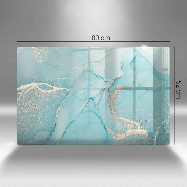 Cache plaque de cuisson Abstraction de pierre