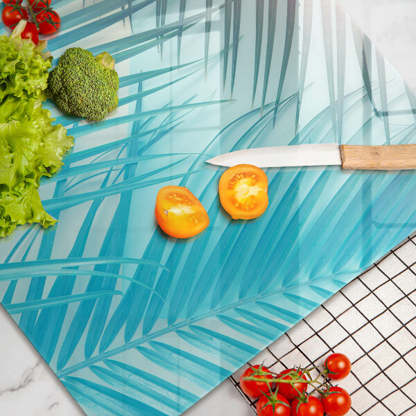 Cache plaque de cuisson Feuilles pastel