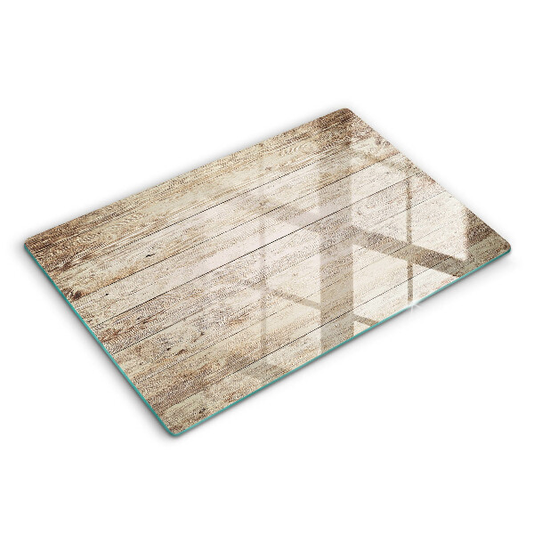 Cache plaque de cuisson Planches de bois