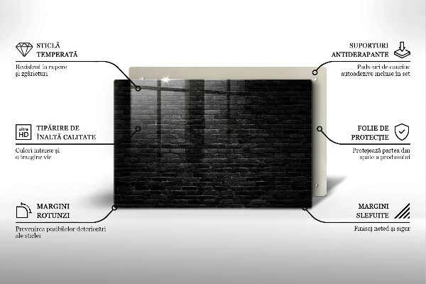 Protection plaque induction Mur de briques