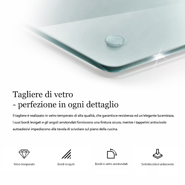 Protection pour plaque de cuisson transparente 2x40x52 cm