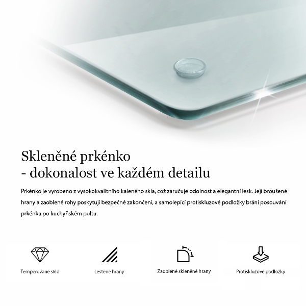 Protection pour plaque de cuisson transparente 2x40x52 cm