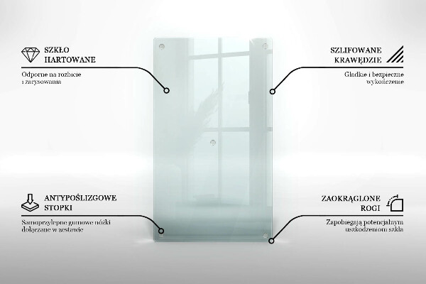 Protège plaque de cuisson transparent 52x30 cm