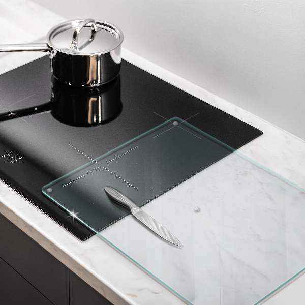 Protection pour plaque de cuisson transparente 52x40 cm