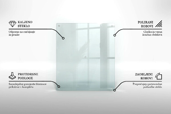 Protection plaque induction transparente 60x52 cm