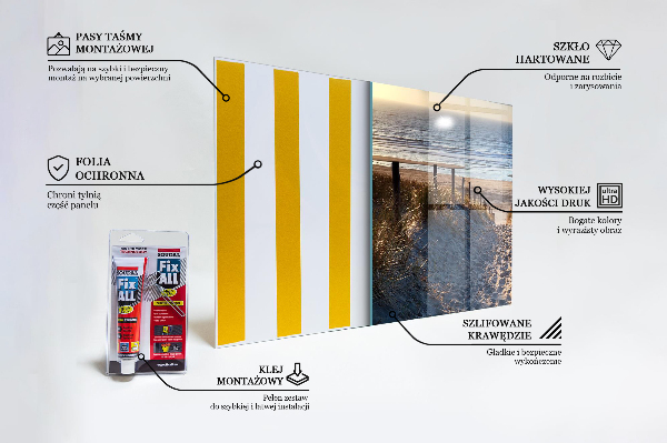 Verre pour crédence Dunes de sable sur la mer baltique