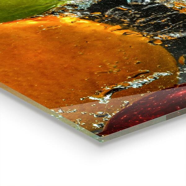 Crédence cuisine en verre Limonade aux fruits juteux