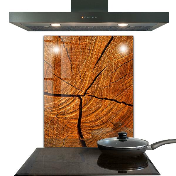 Crédence en verre Structure du tronc