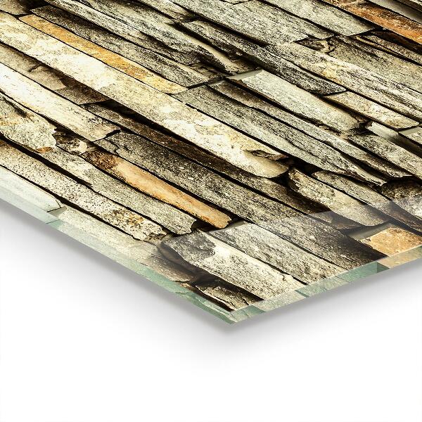 Crédence en verre Briques naturelles