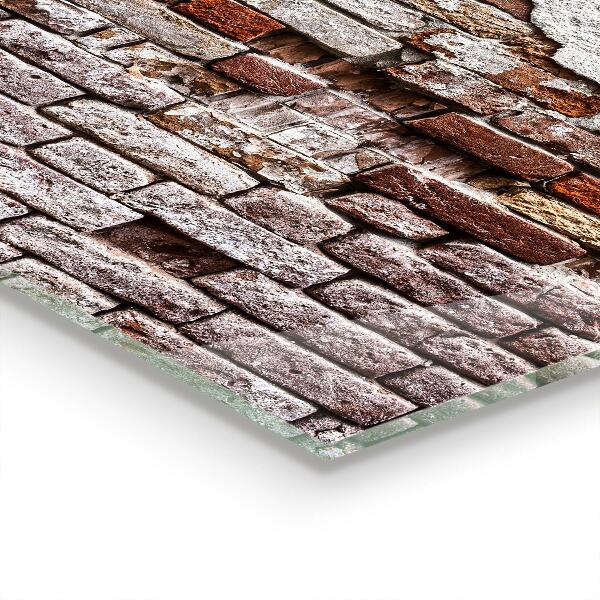 Panneaux muraux cuisine Mur de briques en pierre