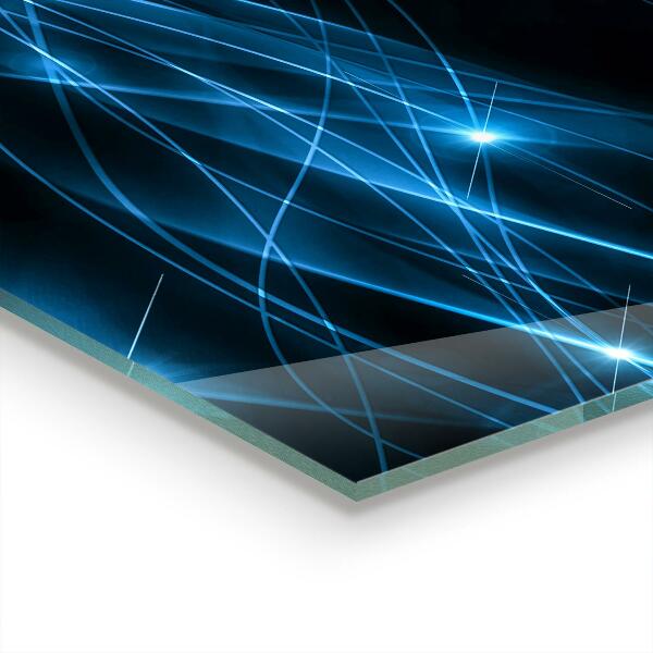 Crédence cuisine en verre Diagramme d'énergie de connexion