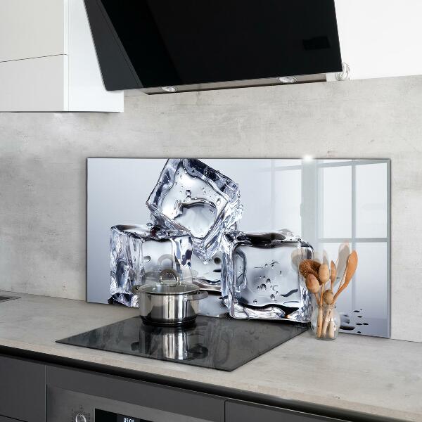 Crédence cuisine en verre Rafraîchissement de glaçons