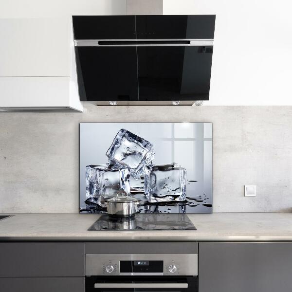 Crédence cuisine en verre Rafraîchissement de glaçons