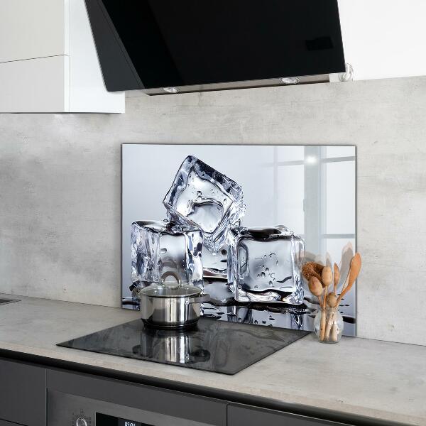 Crédence cuisine en verre Rafraîchissement de glaçons