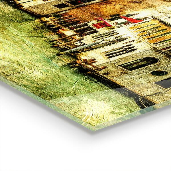 Crédence cuisine en verre Italie venise vintage photo