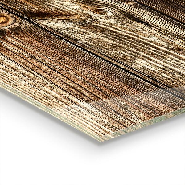 Panneaux muraux cuisine Texture en bois