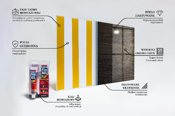 Panneaux muraux cuisine Texture bois rétro