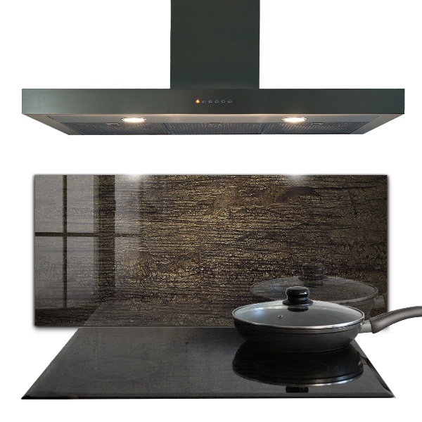 Panneaux muraux cuisine Texture bois rétro