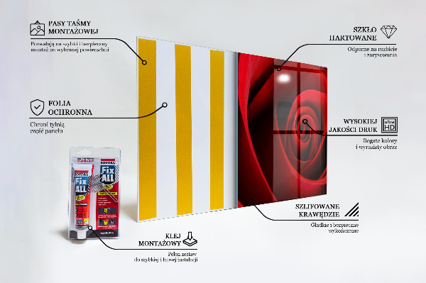 Crédence cuisine en verre Amour rose rouge