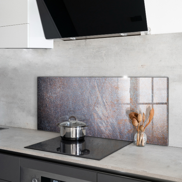 Panneaux muraux cuisine Texture métallique vintage