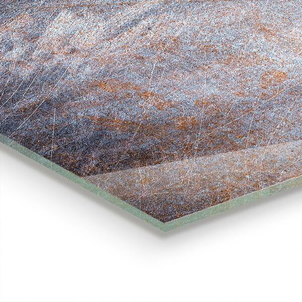 Panneaux muraux cuisine Texture métallique vintage