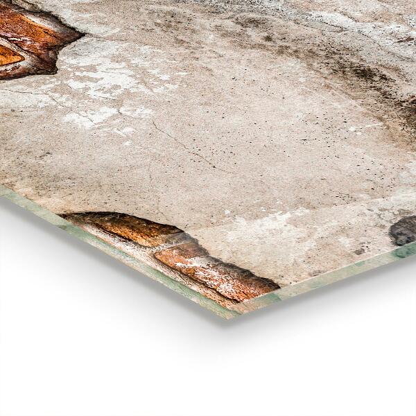 Crédence en verre Mur de briques en pierre