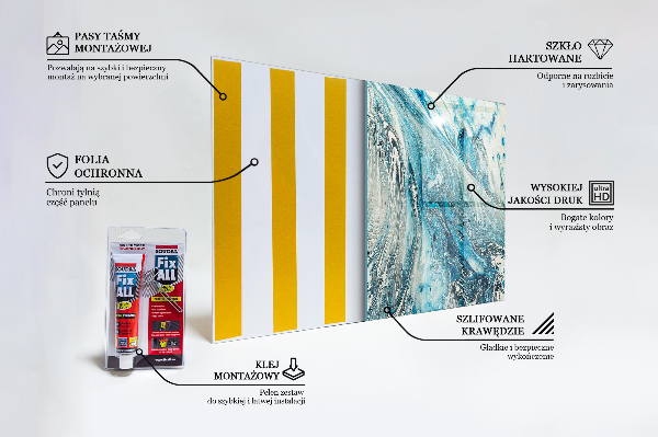 Crédence cuisine en verre Vague de mer