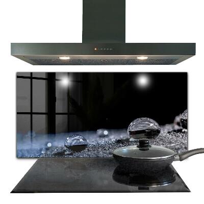 Crédence en verre Une goutte de rosée le matin