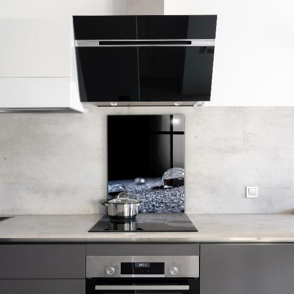 Crédence en verre Une goutte de rosée le matin