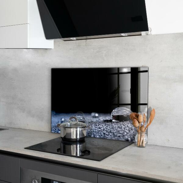 Crédence en verre Une goutte de rosée le matin