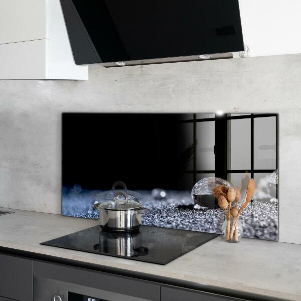 Crédence en verre Une goutte de rosée le matin