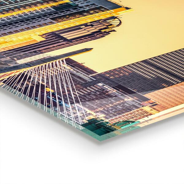 Verre pour crédence Architecture de boston