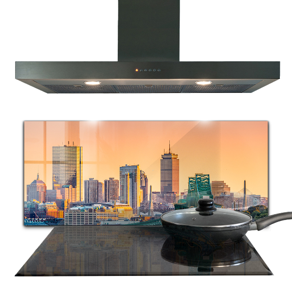 Verre pour crédence Architecture de boston