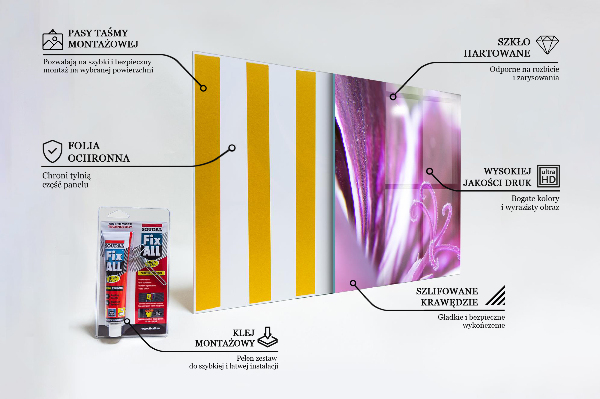 Crédence cuisine en verre Détails de la nature de la fleur rose