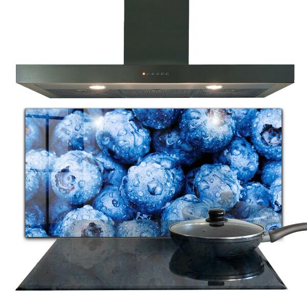 Crédence cuisine en verre Baies de bleuets mûrs